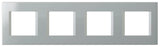 Rahmen 4x2M, silber