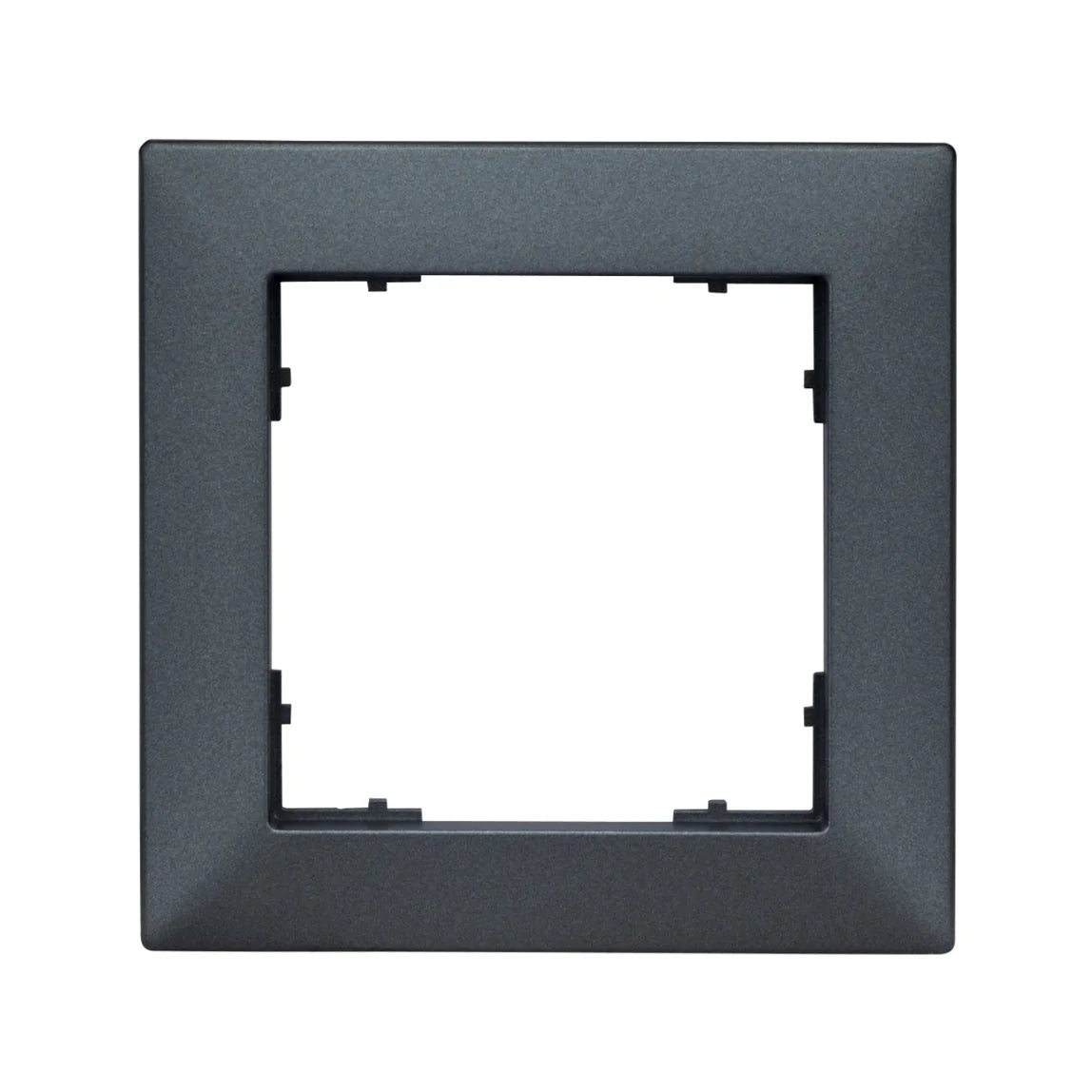 Rahmen 55x55mm, 1-fach, anthrazit (10er-Pack)