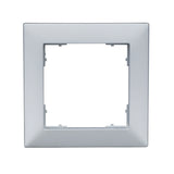 Rahmen 55x55mm, 1-fach, Silber (10er-Pack)