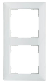 Rahmen 55x55mm, 2-fach, weiß (10er-Pack)