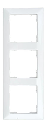 Rahmen 55x55mm, 3-fach, weiß (10er-Pack)