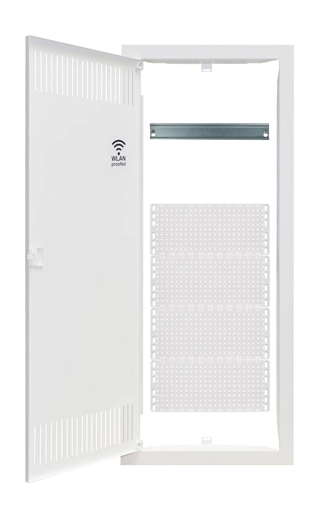 Rahmen, Tür, Einbauten für Mediaverteiler BK0857, 5-reihig