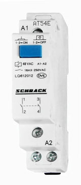 Reiheneinbau Fernschalter, 2 Schliesser, 48VAC/24VDC