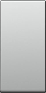 Schalterabdeckung 1M, silber (10er-Pack)