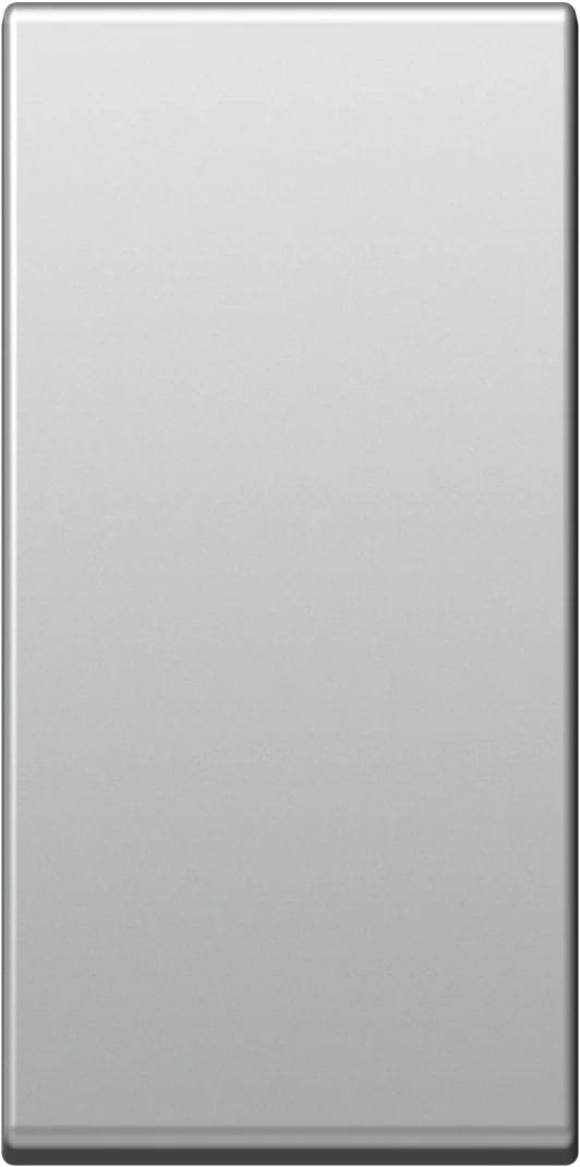 Schalterabdeckung 1M, silber (10er-Pack)
