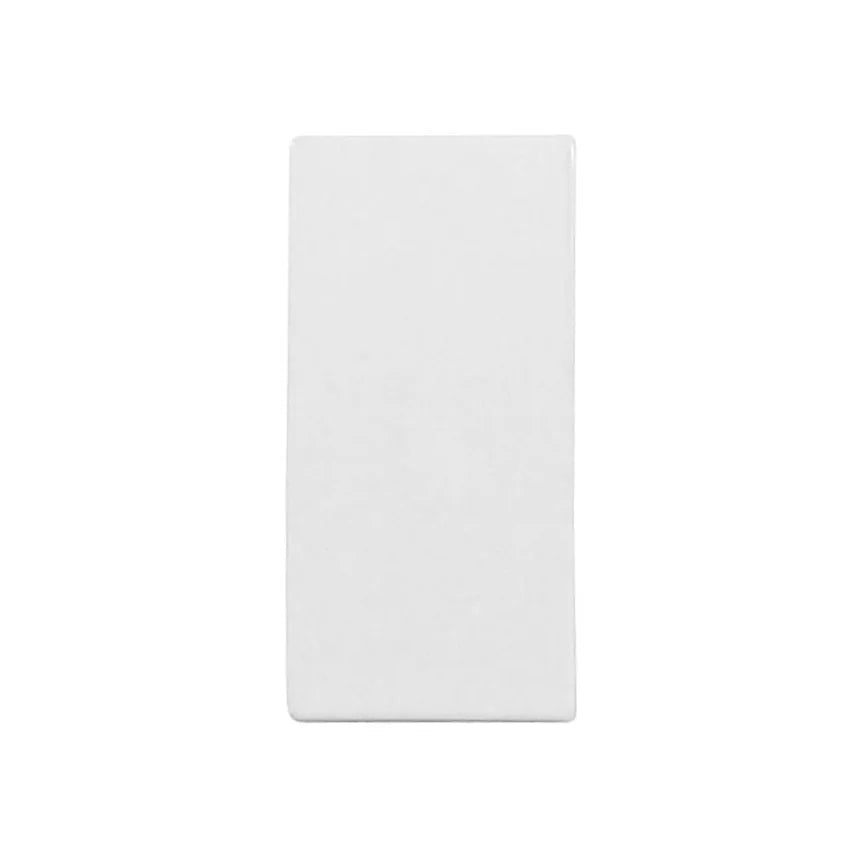 Schalterabdeckung 1M, weiß (10er-Pack)