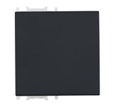 Schalterabdeckung 2M, schwarz (10er-Pack)