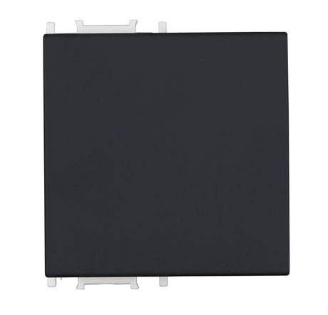 Schalterabdeckung 2M, schwarz (10er-Pack)