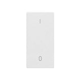 Schalterabdeckung mit EIN/AUS Symbol 1M, weiß (10er-Pack)
