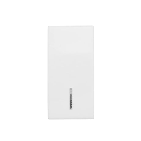 Schalterabdeckung mit Linse 1M, weiß (10er-Pack)