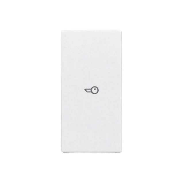 Schalterabdeckung mit Türsymbol 1M, weiß (10er-Pack)
