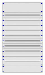 Installationseinsatz 5EK-41 für AC KC Schrank 648TE