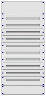 Installationseinsatz 4EK-41 für Kabelkanal 60mm