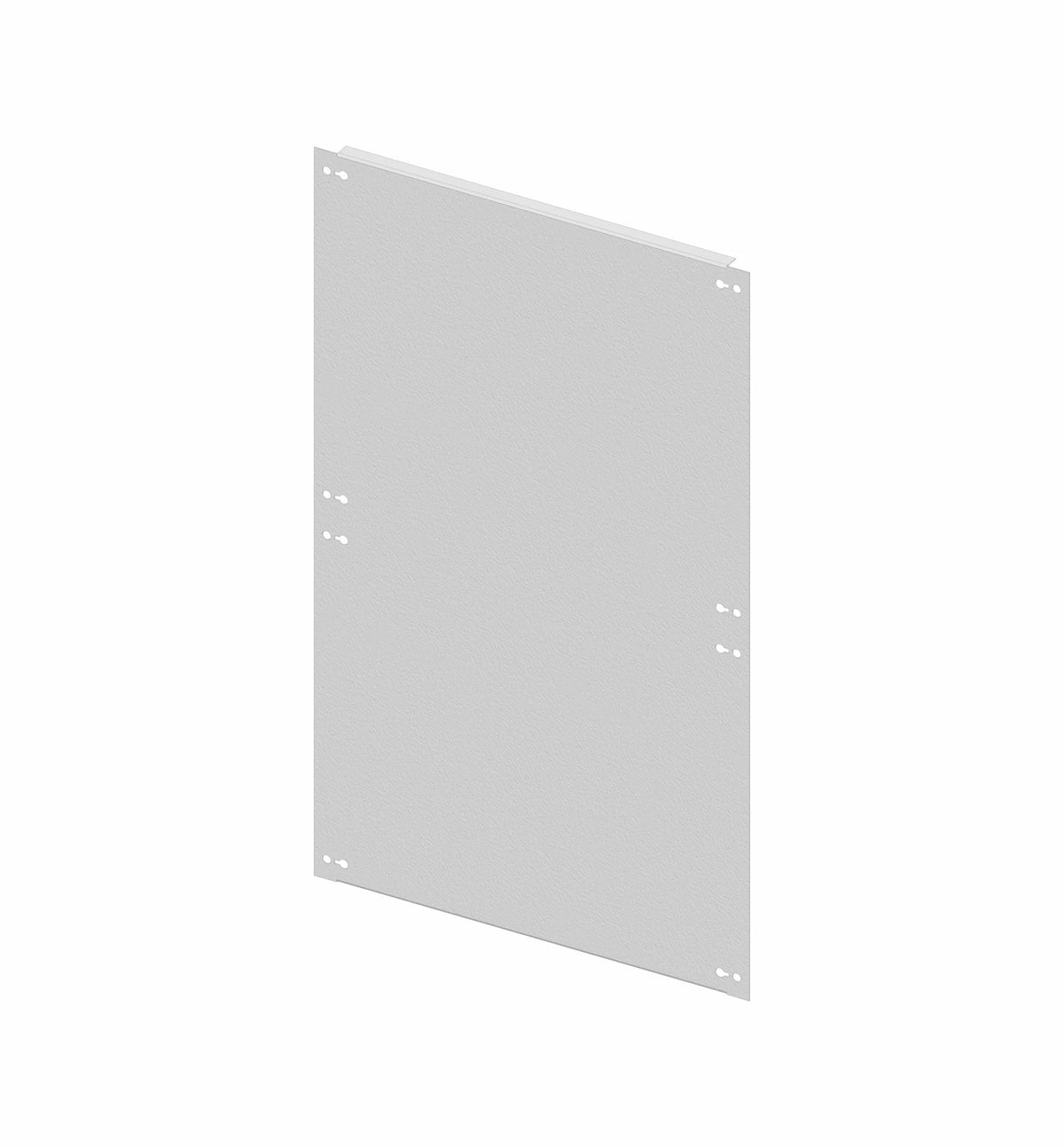 Blindfrontplatte 495mm B18 Stahlblech
