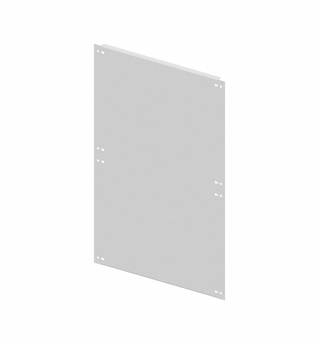 Blindfrontplatte 495mm B18 Stahlblech