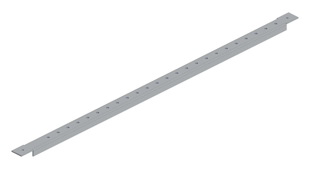 Gelochte Tragschiene zur Montage 60mm System Breite 4