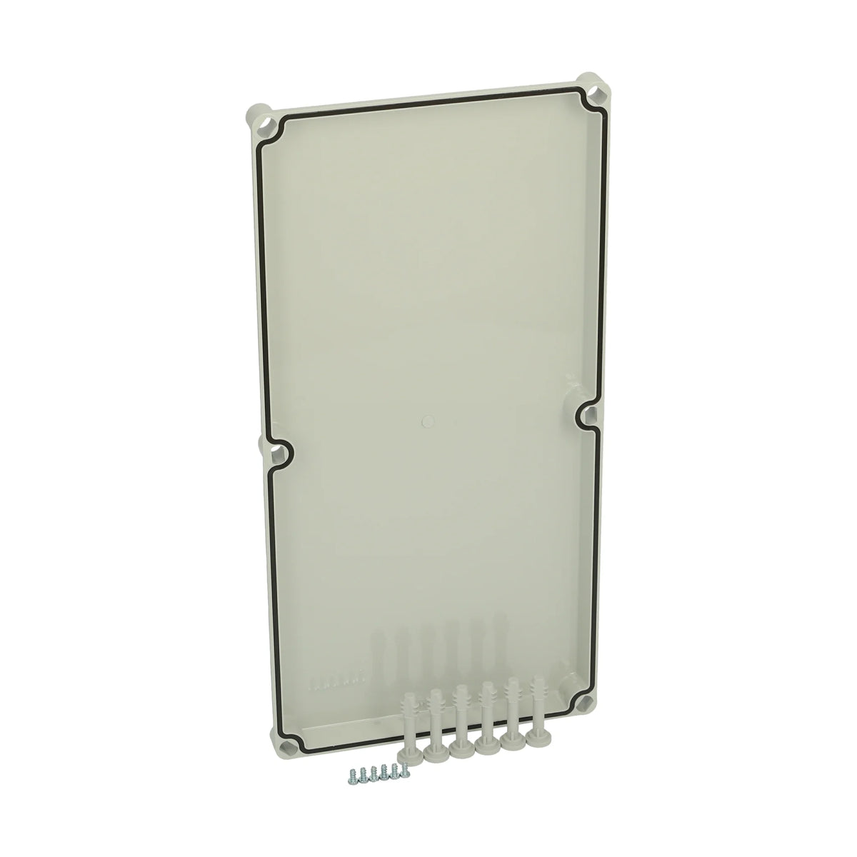 Deckel 560x280x30mm, grau mit Kreuzkopfschraube