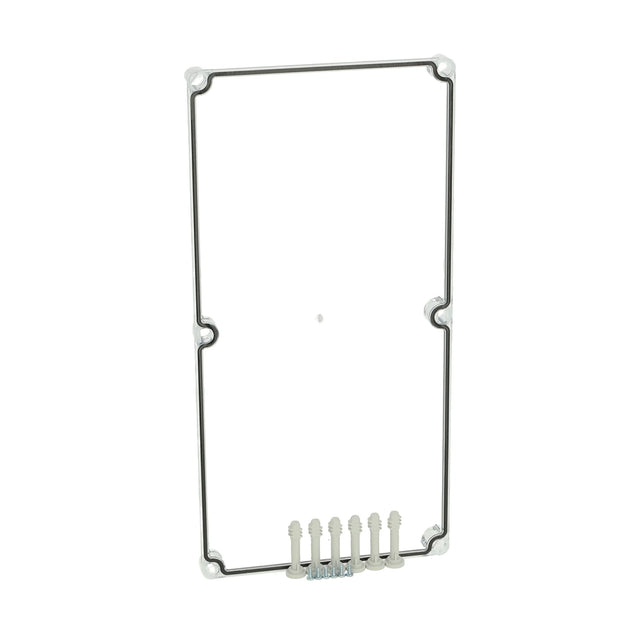 Deckel 560x280x30mm, transparent mit Kreuzkopfschraube