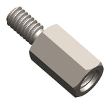 Distanzbolzen M6/SW9, H=15mm (10er-Pack)