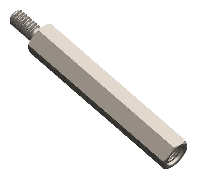Distanzbolzen M6/SW9, H=55mm (10er-Pack)