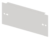 Blindfrontplatte 1B3 Stahlblech
