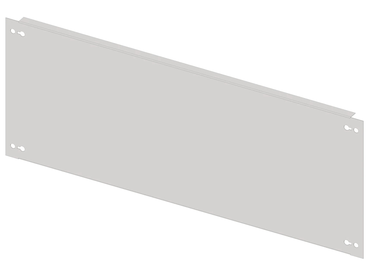 Blindfrontplatte 3B6 Stahlblech