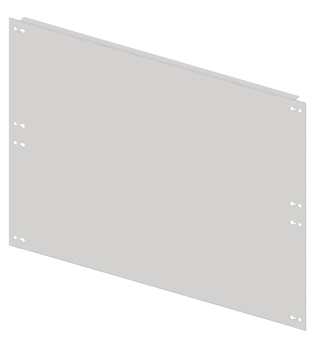 Blindfrontplatte 3B12 Stahlblech