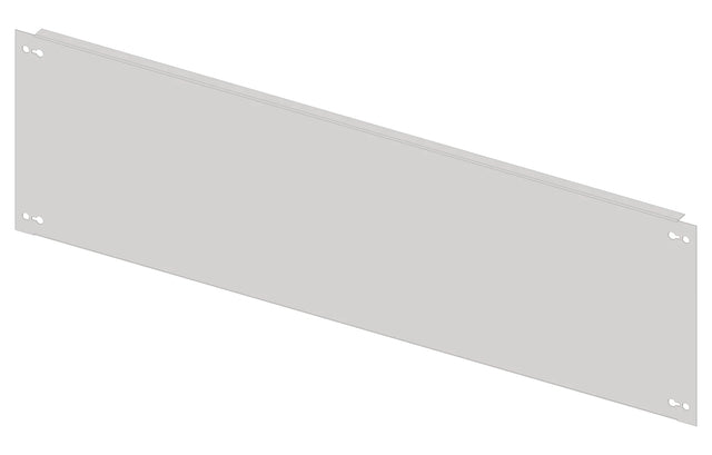 Blindfrontplatte 4B6 Stahlblech