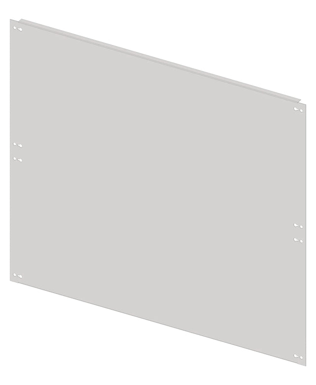 Blindfrontplatte 4B18 Stahlblech