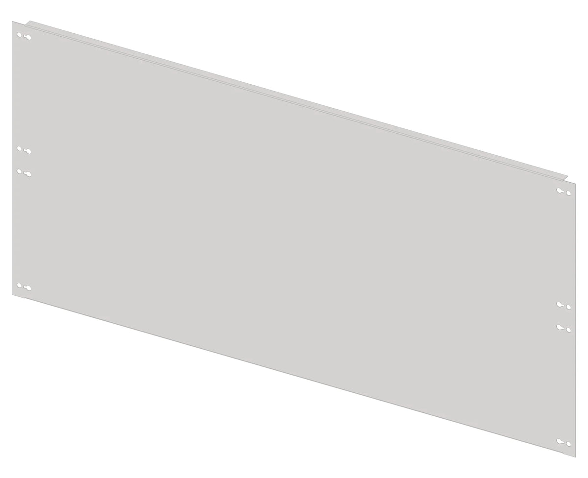 Blindfrontplatte 5B12 Stahlblech