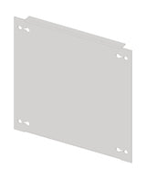 Blindfrontplatte 1B6K Kunststoff