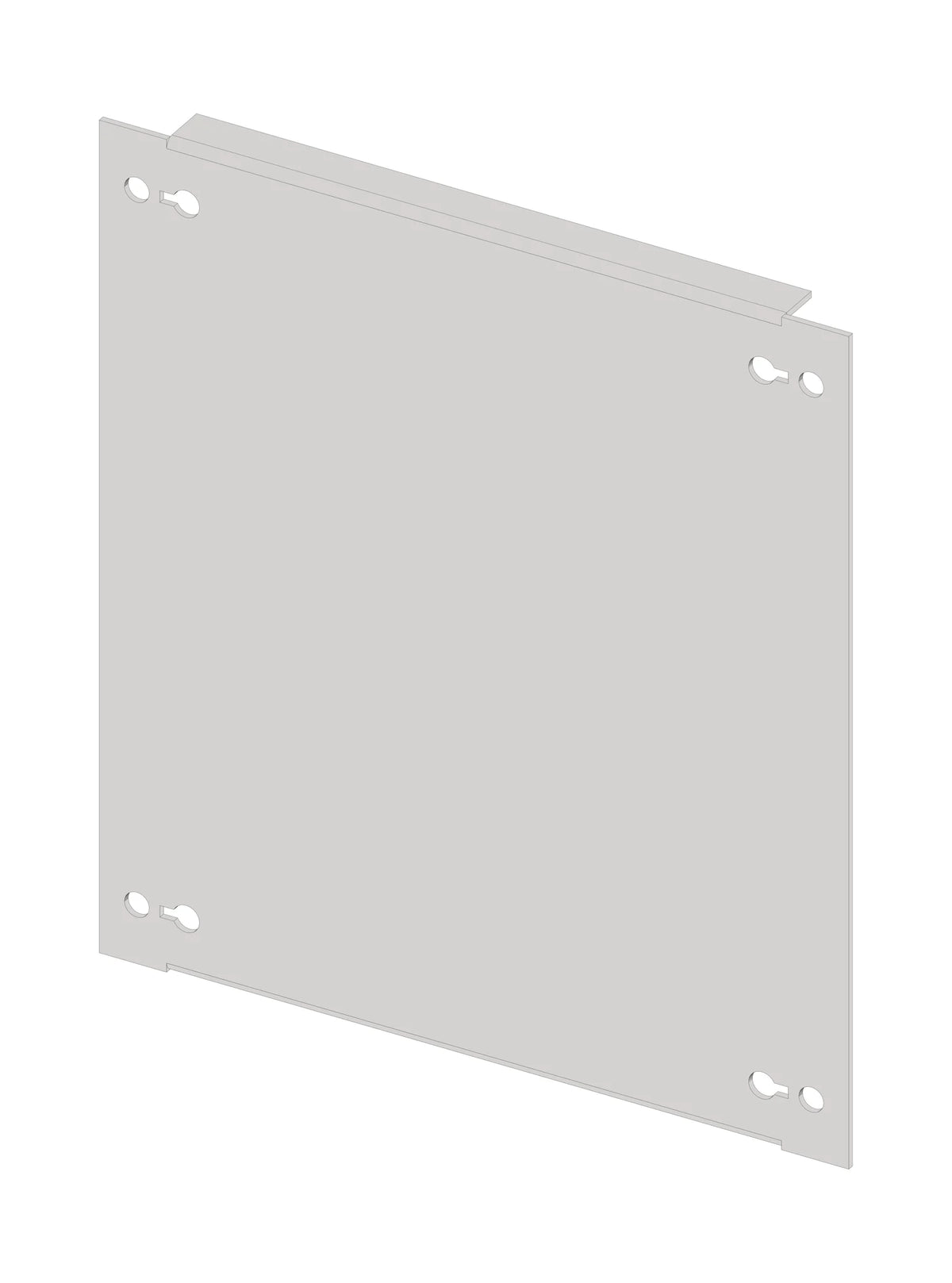 Blindfrontplatte 1B7K Kunststoff