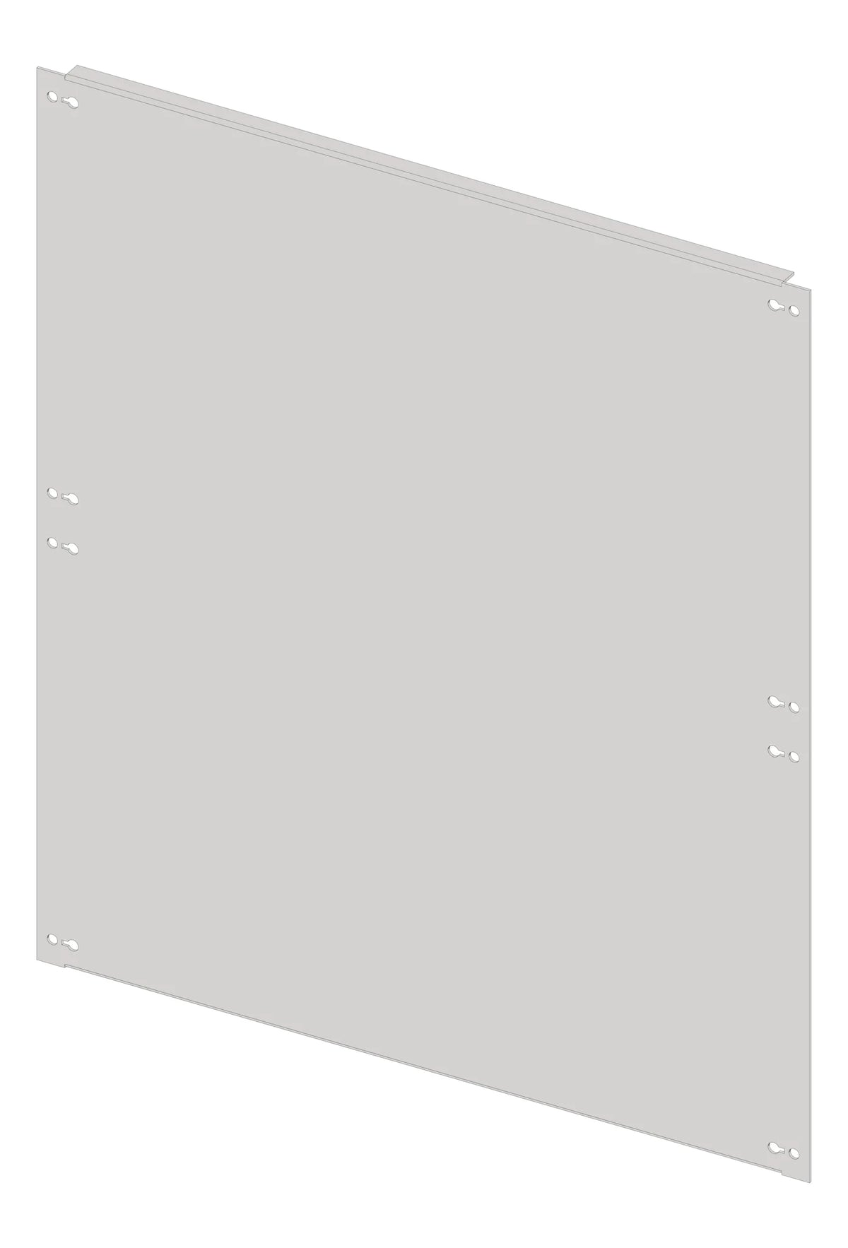 Blindfrontplatte 3B18K Kunststoff