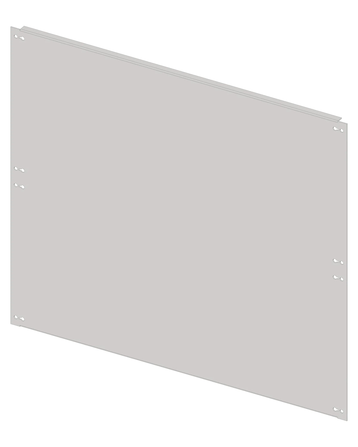 Blindfrontplatte 4B18K Kunststoff