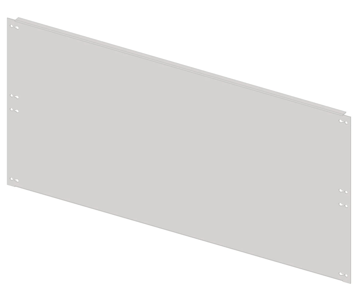 Blindfrontplatte 5B12K Kunststoff