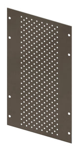 Lochraster Montageplatte Breite 200mm, 6 Modulhöhen hoch