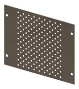 Lochraster Montageplatte Breite 208mm, 3 Modulhöhen hoch