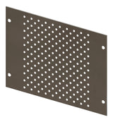 Lochraster Montageplatte Breite 220mm, 3 Modulhöhen hoch