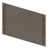 Lochraster Montageplatte Breite 428mm, 6 Modulhöhen hoch