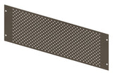 Lochraster Montageplatte Breite 440mm, 3 Modulhöhen hoch