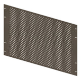 Lochraster Montageplatte Breite 440mm, 6 Modulhöhen hoch