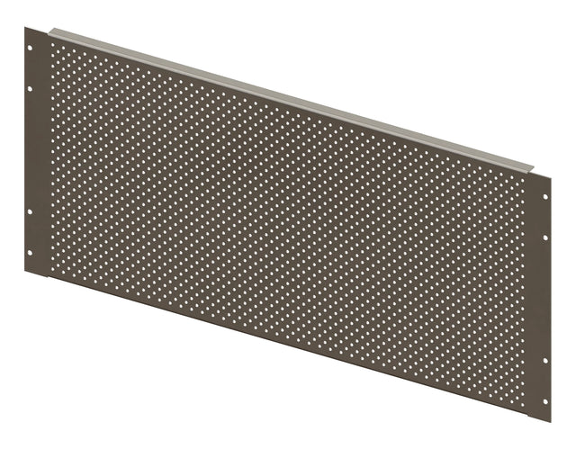 Lochraster Montageplatte Breite 640mm, 6 Modulhöhen hoch