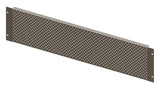 Lochraster Montageplatte Breite 648mm, 3 Modulhöhen hoch