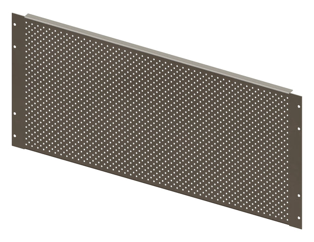 Lochraster Montageplatte Breite 648mm, 6 Modulhöhen hoch