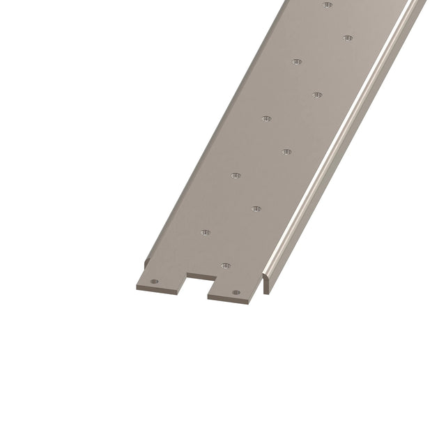 Montageplatte 4ZP, 26 Bohrungen, 890x70x13mm