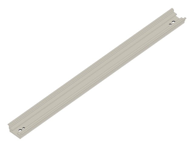 Alu H/C Schiene für 426mm geteilte Frontplatten