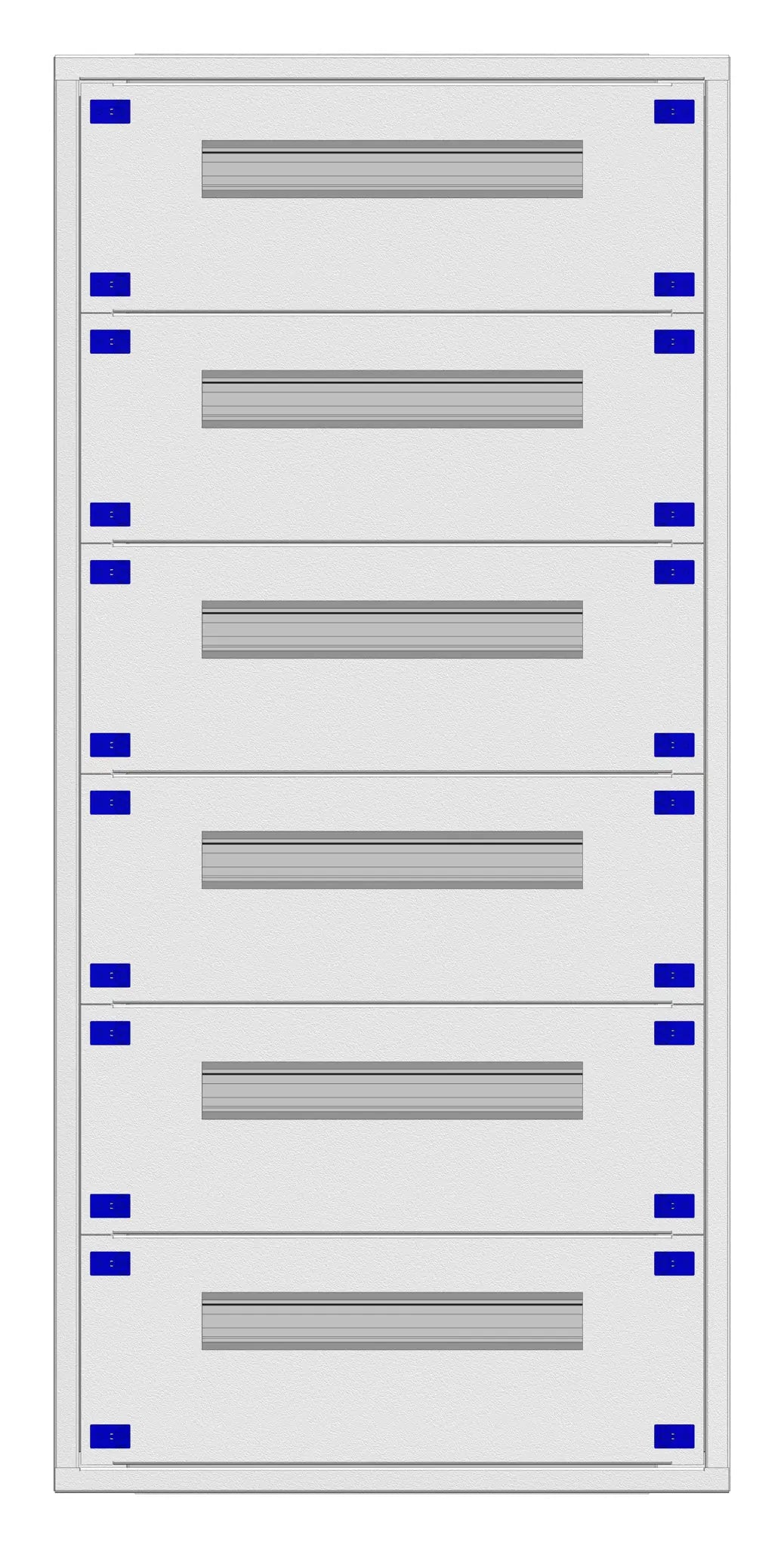 Installationsverteiler Einsatz KVN 60mm, 2-24K, 6-reihig