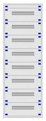 Installationsverteiler Einsatz KVN 60mm, 2-33K, 8-reihig