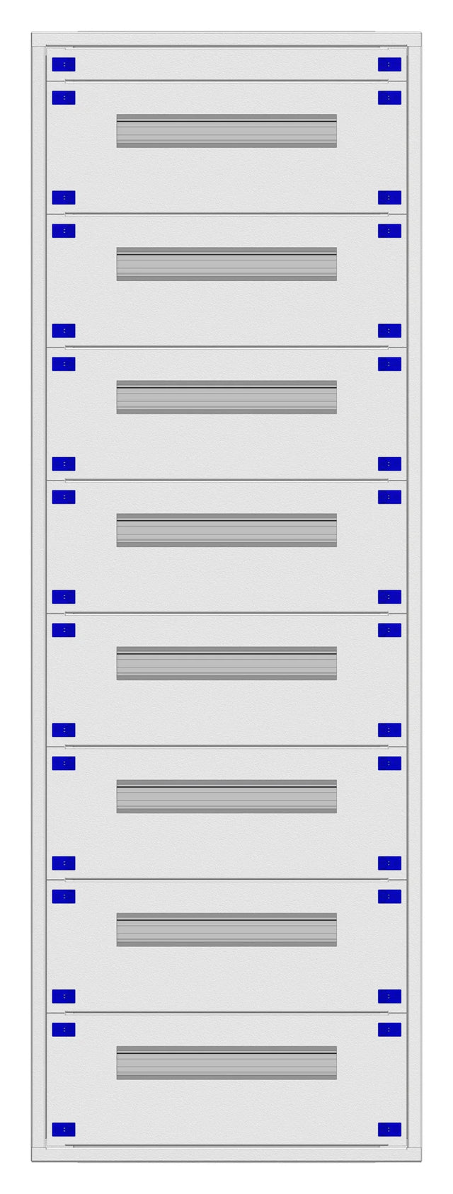 Installationsverteiler Einsatz KVN 60mm, 2-33K, 8-reihig