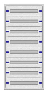 Aufputz-Feldverteiler 2A-24K, H=1195 B=590 T=250mm